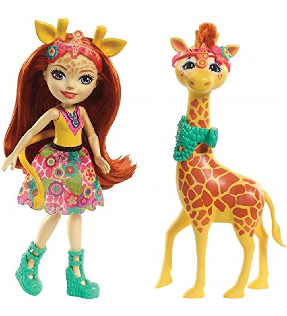 Boneca e Animal - Gillian Giraffe