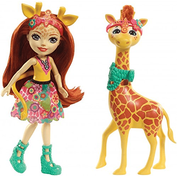 Boneca e Animal - Gillian Giraffe 