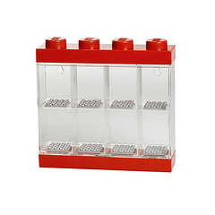 Vitrina 8 Minifiguras - Vermelho