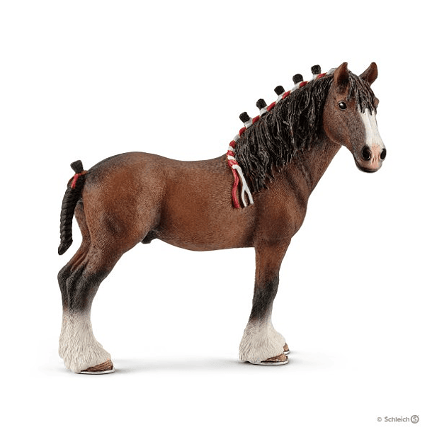 Cavalo Clydesdale de Competição 