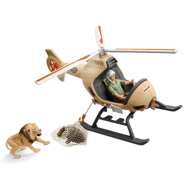 Helicóptero de Resgate de Animais 