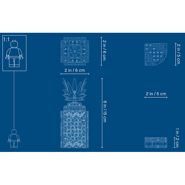 Porta-Lápis Abacaxi 7