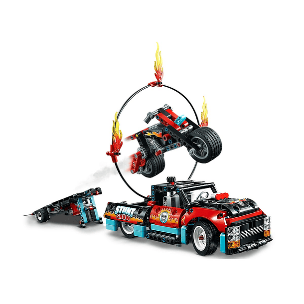 Mota e Camião de Acrobacias 2