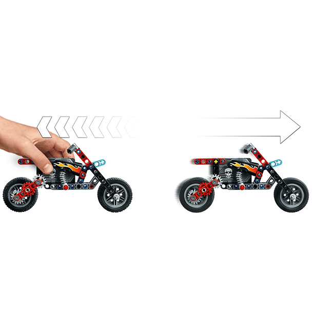 Mota e Camião de Acrobacias 4