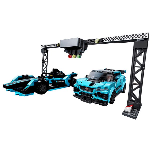 Formula E Panasonic Jaguar Racing GEN2 car & Jaguar I-PACE eTROPHY 2