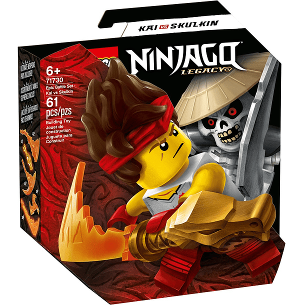 Set de Combate Épico - Kai vs Skulkin 1