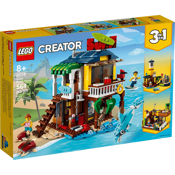 Casa da Praia de Surfista 1