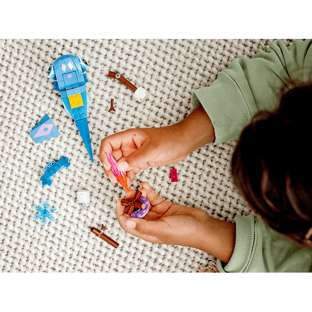 Bruni a salamandra, personagem para construir 3