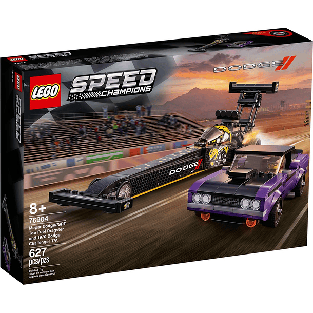 Mopar Dodge SRT Top Fuel Dragster e 1970 Dodge Challenger TA 1