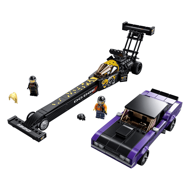 Mopar Dodge SRT Top Fuel Dragster e 1970 Dodge Challenger TA 4