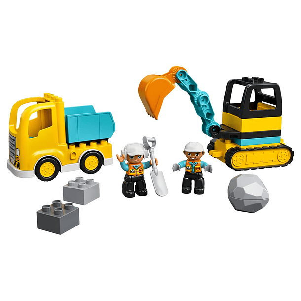 Camião e Escavadora de Lagartas 2