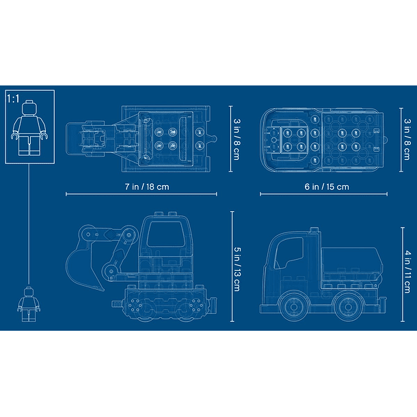 Camião e Escavadora de Lagartas 5
