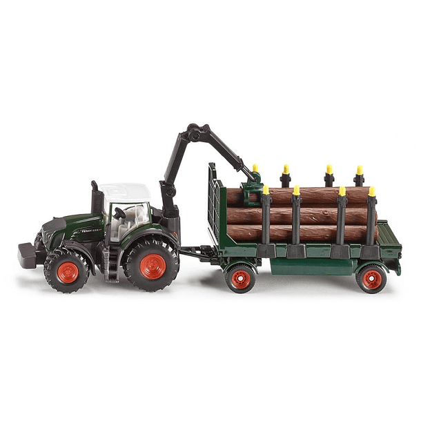 Siku - Tractor Com Reboque Florestal 