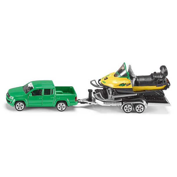 Siku - Carrinha com Reboque e Moto de Neve 1