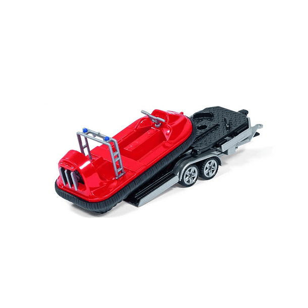 Siku - Carro de Patrulha com Reboque e Hovercraft 3