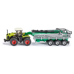 Siku - Tractor Class Xerion com Reboque Tanque Aspirador