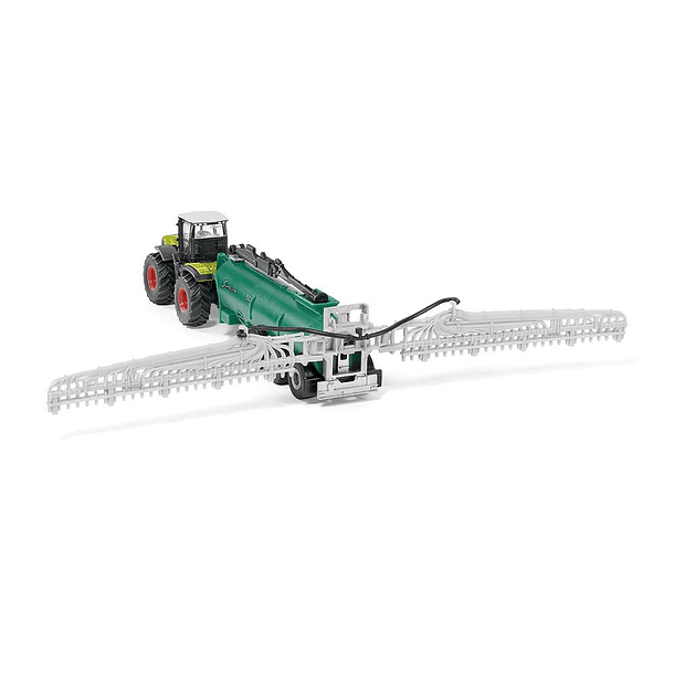 Siku - Tractor Class Xerion com Reboque Tanque Aspirador 3