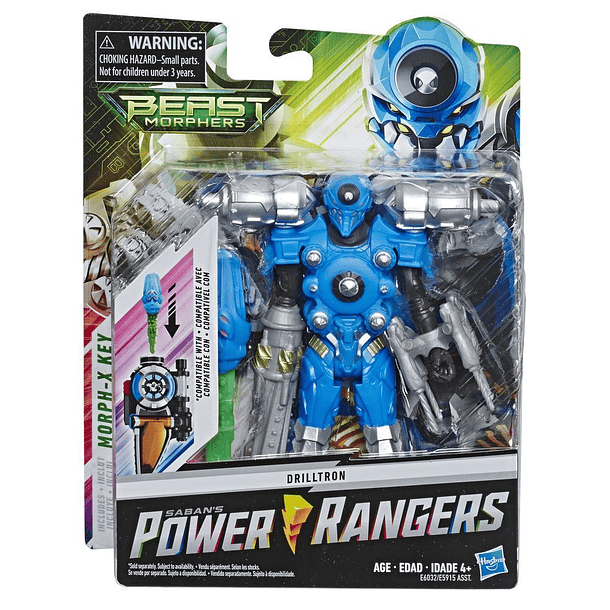 Figura Básica Power Rangers - Drilltron 1