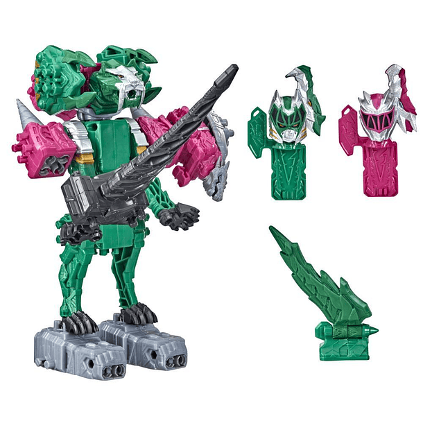 Power Rangers - Ankylo Hammer Zord & Tiger Claw Zord 2