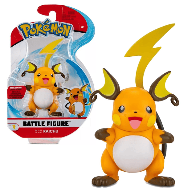 Figura de Batalha - Raichu 