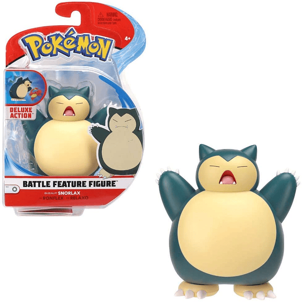 Figura de Batalha - Snorlax 
