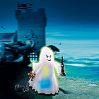 Fantasma do Castelo com LED Multicolor 3