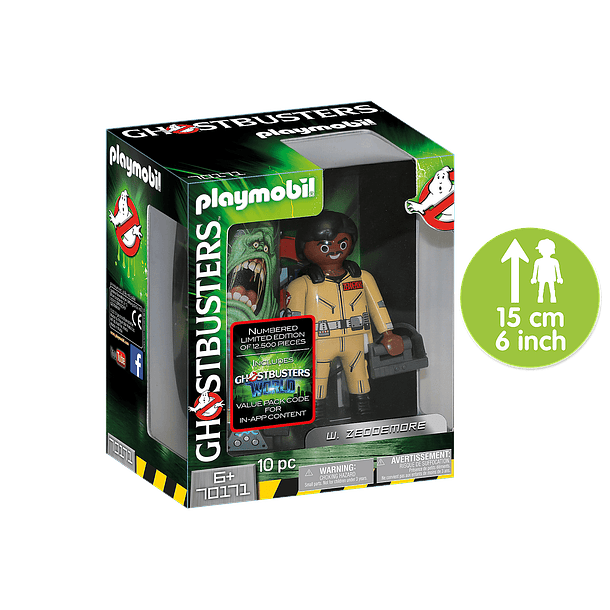 Figura Colecionável - W. Zeddemore 1