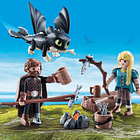 Hiccup e Astrid com Dragão Bebê 3