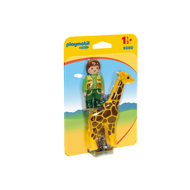 Tratador com Girafa 1