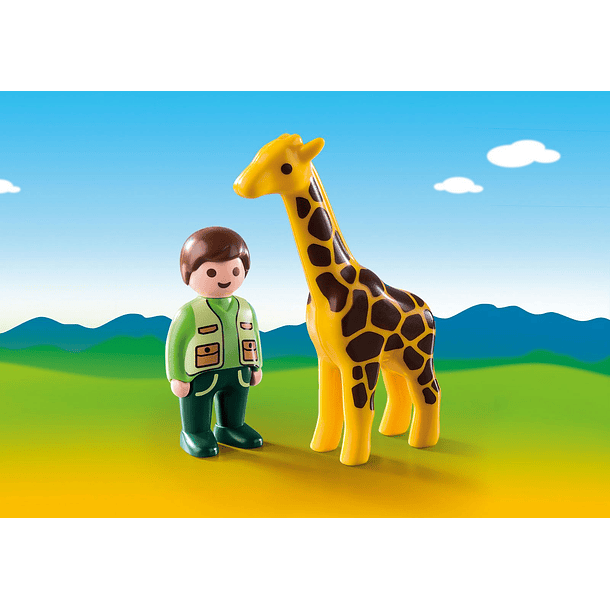 Tratador com Girafa 3