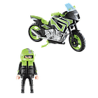 Moto com Motociclista 2
