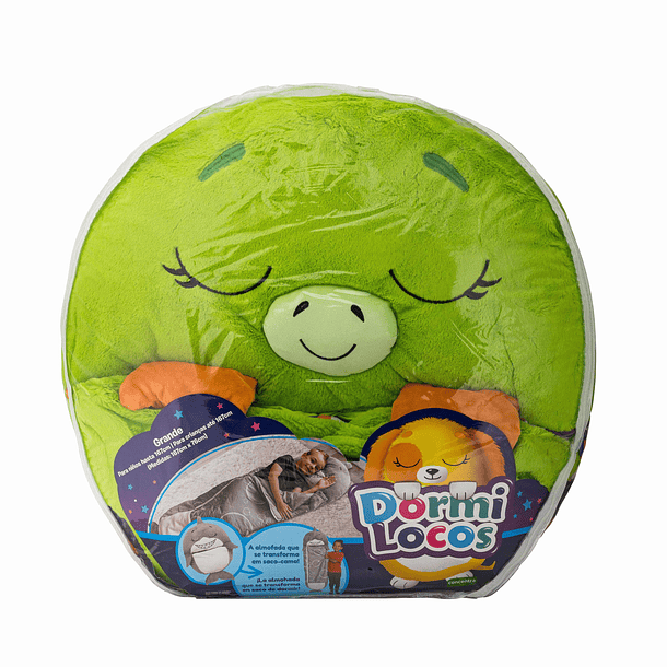 Dormi Locos Peluche Grande - Dragão Verde 1