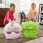 Dormi Locos Peluche Grande - Dragão Verde 5