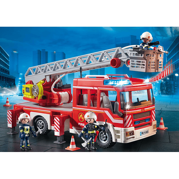 Carro dos Bombeiros com Escadas 3