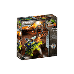 Saichania: Defesa do lutador