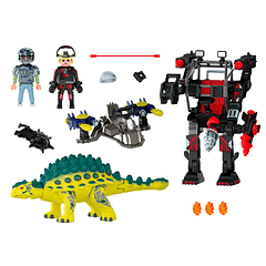 Saichania: Defesa do lutador