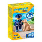 Polícia com Cão 1.2.3 1