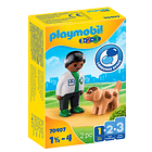 Veterinário com Cão 1.2.3 1