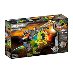 Spinosaurus: Duplo poder de defesa