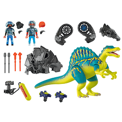 Spinosaurus: Duplo poder de defesa