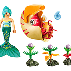 Sereia com Gôndola de Caracol 2