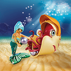 Sereia com Gôndola de Caracol 3