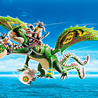 Dragon Racing: Dragão 2 Cabeças com Brutesco e Brutália 3