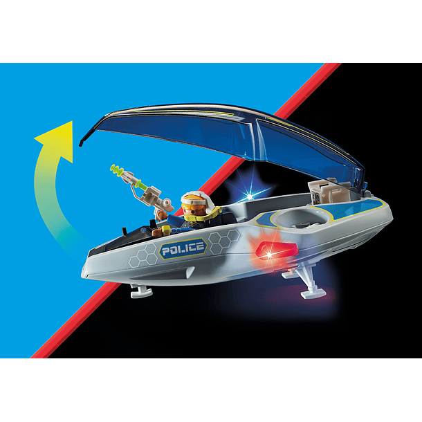 Polícia Galáctica com Planador 4