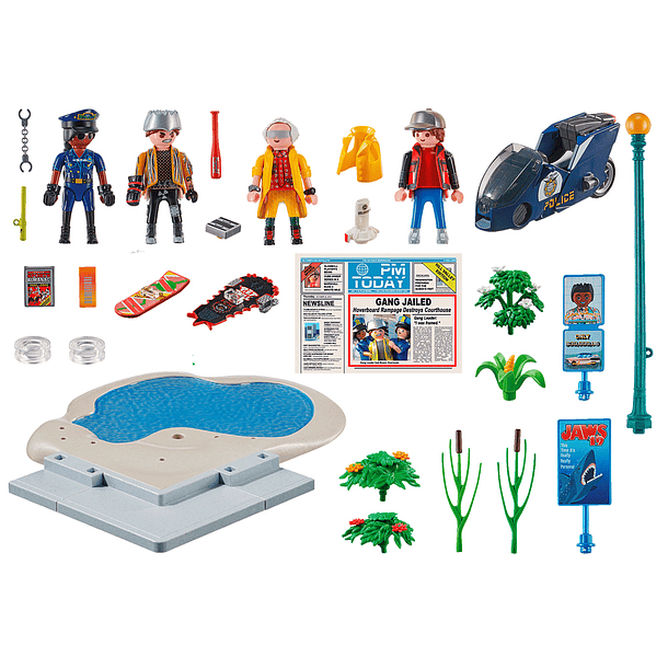 Back to the Future - Parte II Perseguição de skate 2