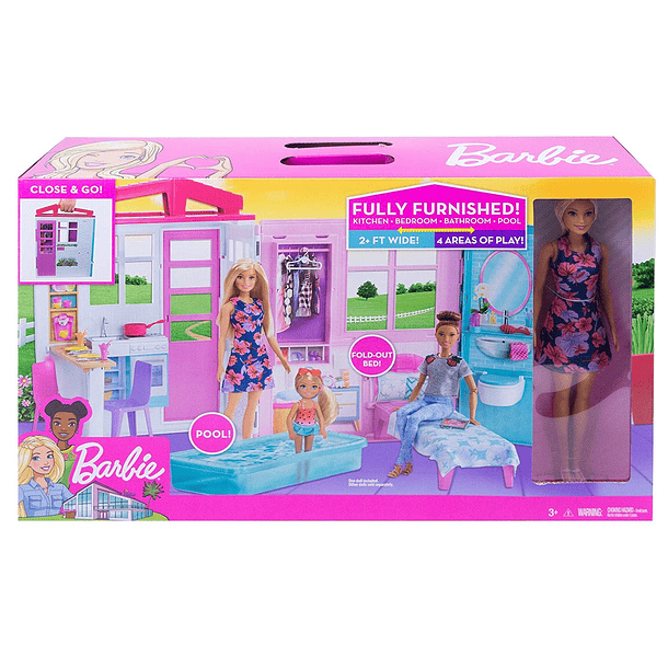 Casa Portátil da Barbie 1