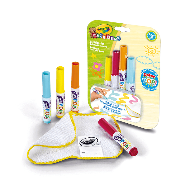 Crayola - Recarga com Cores Lavável 