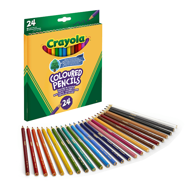 Crayola - 24 Lápis de Cor 