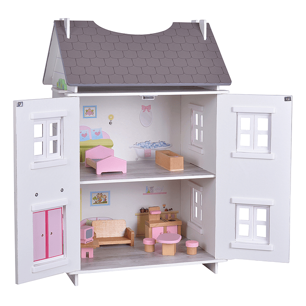 Play & Learn - Casa de Bonecas em Madeira 2