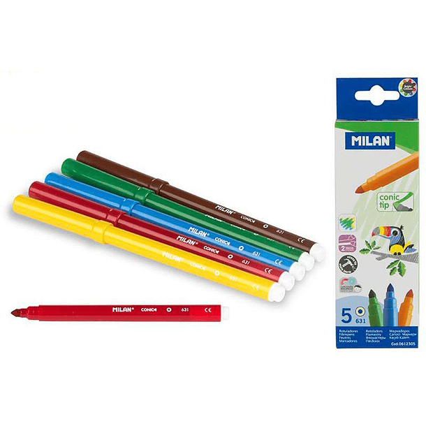 Milan - 5 Marcadores 